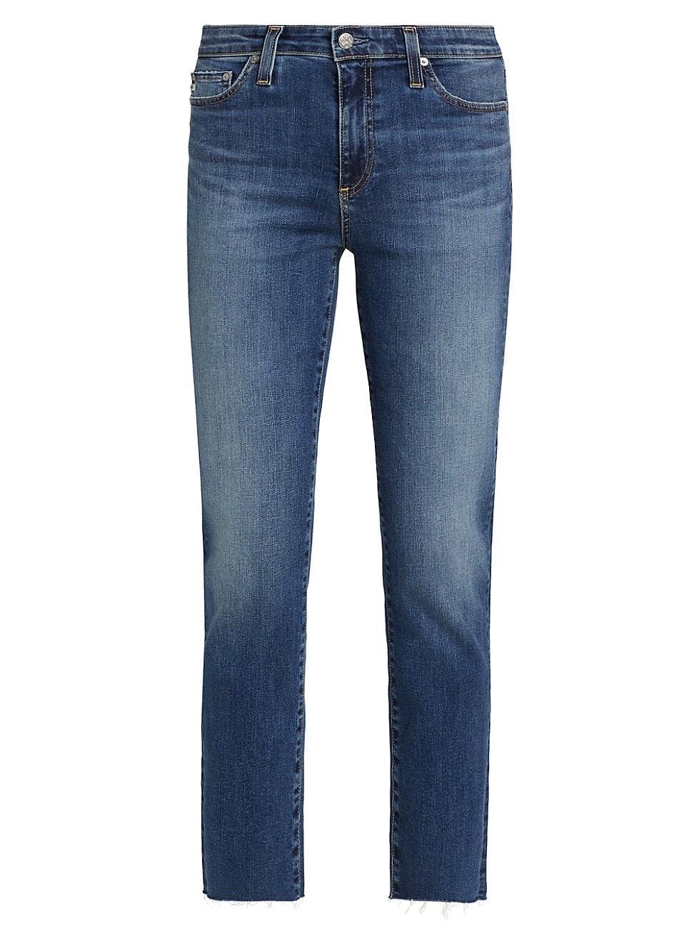 Womens Mari Mid-Rise Skinny Crop Jeans Product Image