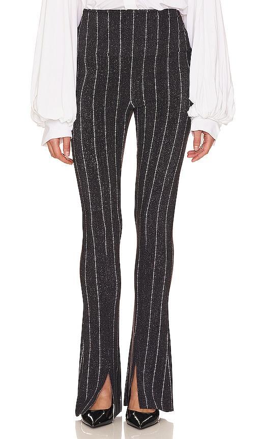 Womens Spat Pinstriped Flared Leggings Product Image