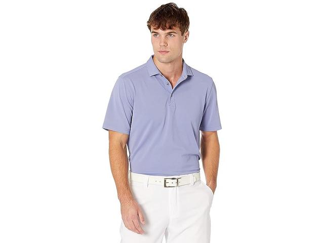 Cutter & Buck Virtue Eco Pique Recycled Polo (Hyacinth) Men's Clothing Product Image