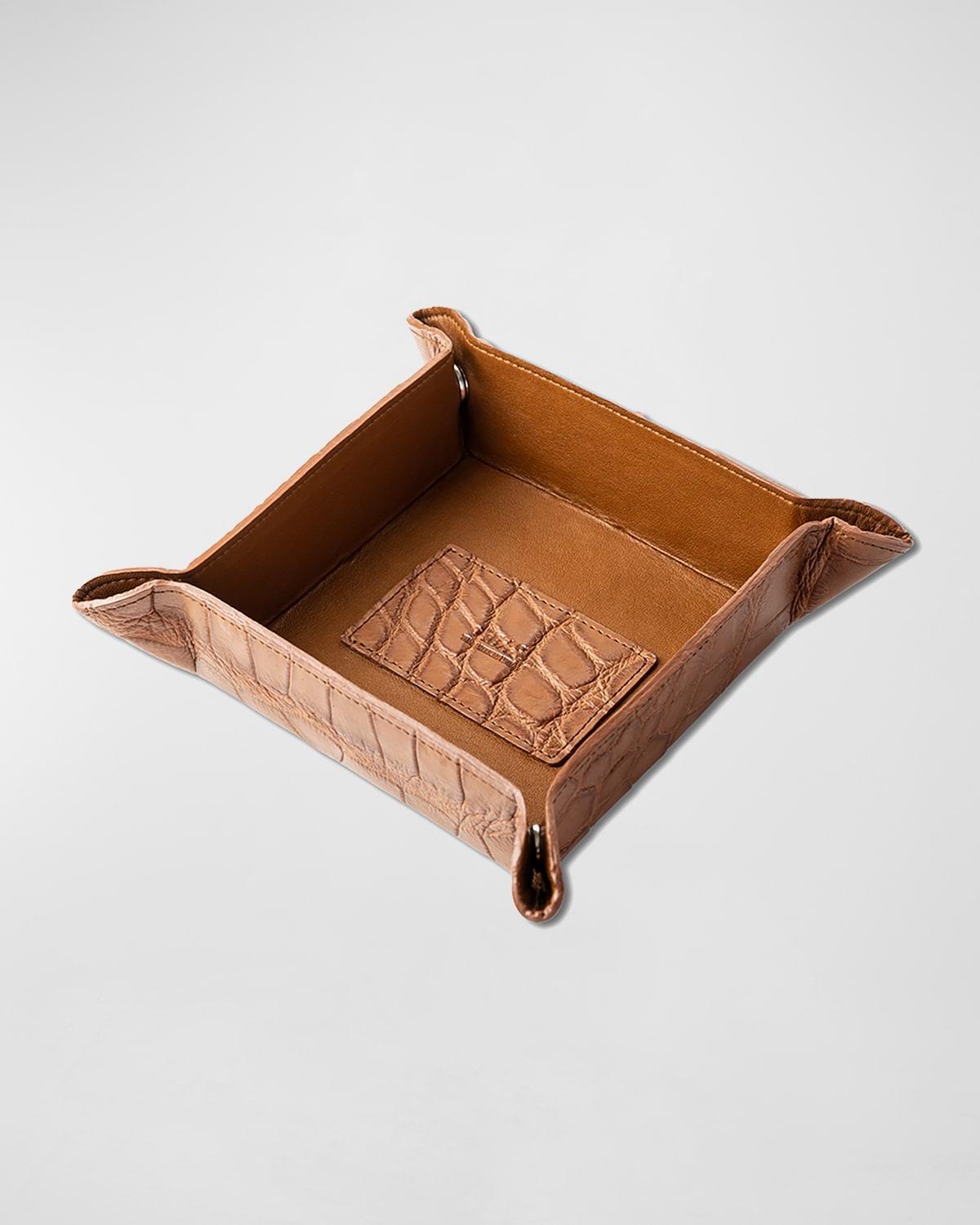 Mens Alligator Valet Tray Product Image