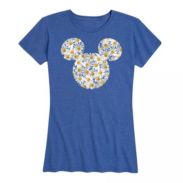 Disneys Mickey Mouse Womens Daisies Graphic Tee Product Image