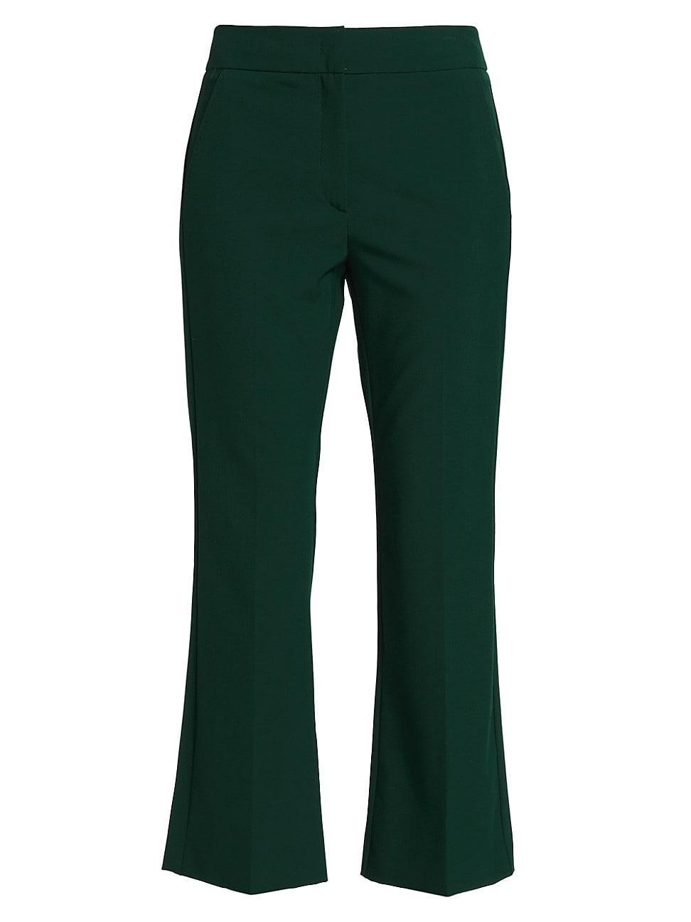 Womens Curzio Cropped Flare Trousers Product Image