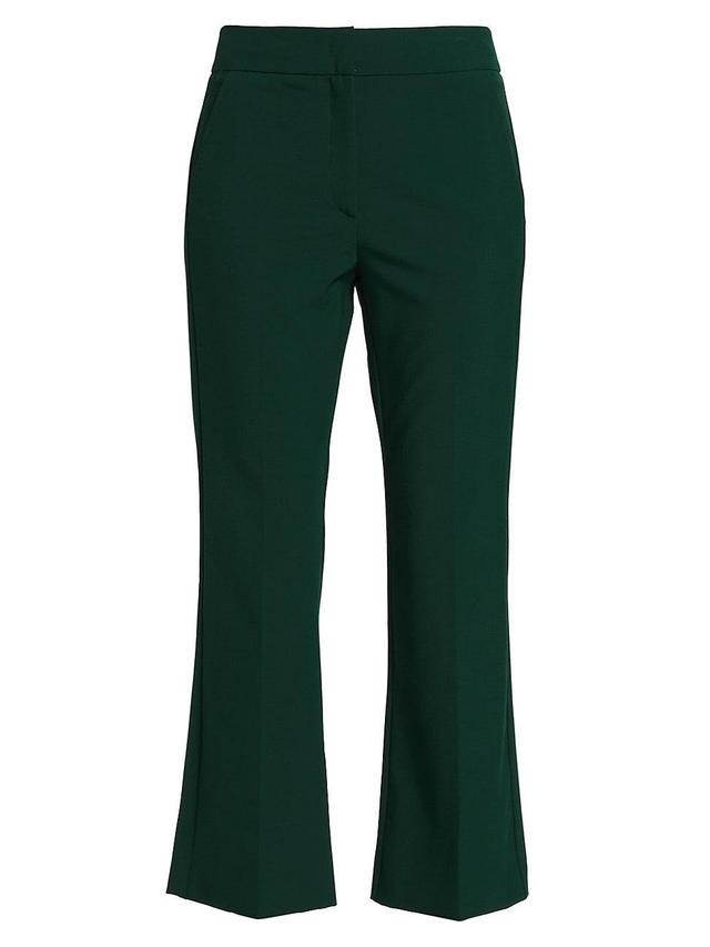 Womens Curzio Cropped Flare Trousers Product Image