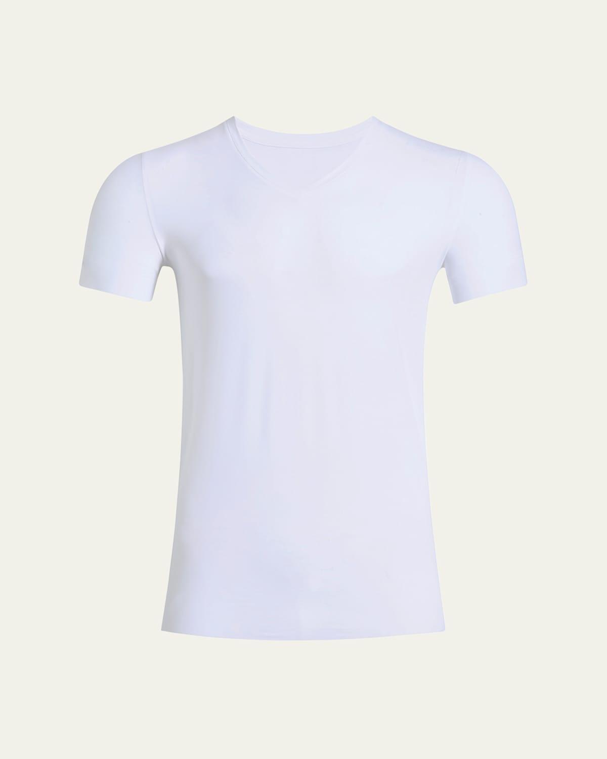 Mens Original Microfiber V-Neck T-Shirt Product Image