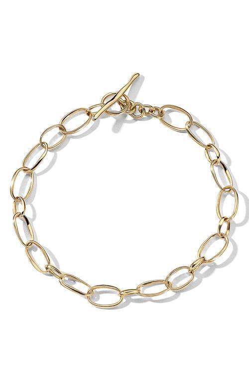 Small Scultura Link Bracelet in 18K Gold Product Image