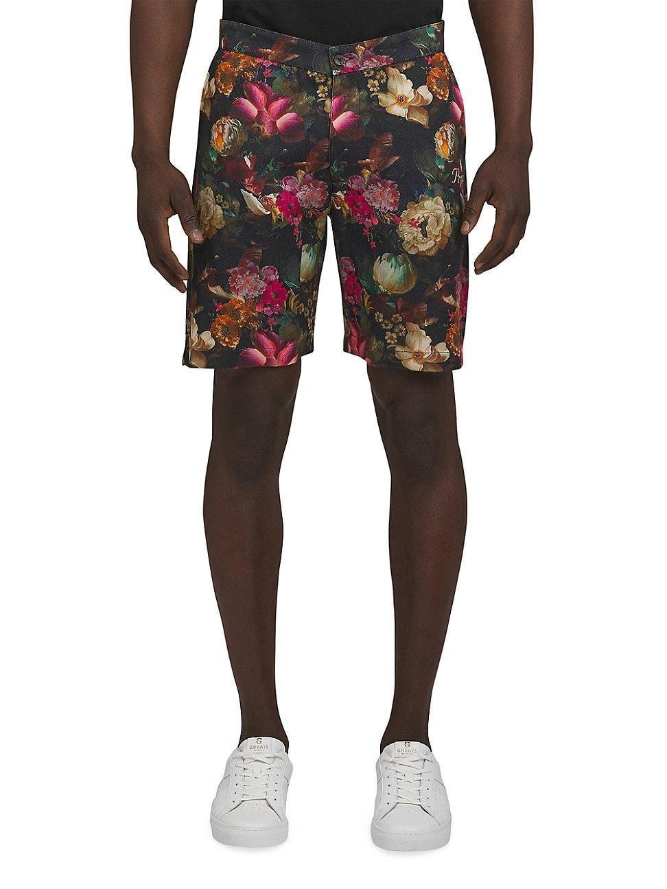 Mens Gold Finch Floral Shorts Product Image