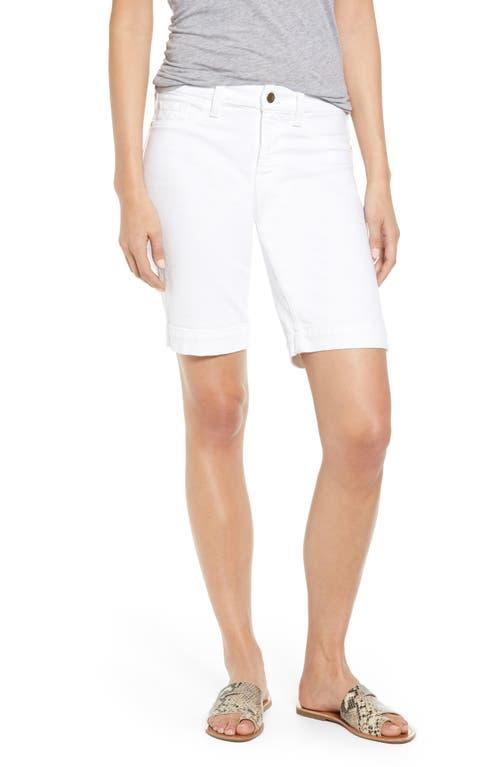 JEN7 by 7 For All Mankind High Waist Denim Bermuda Shorts Product Image