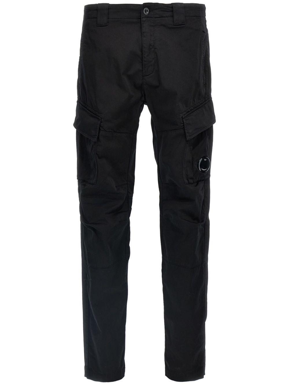 logo-patch cargo trousers Product Image