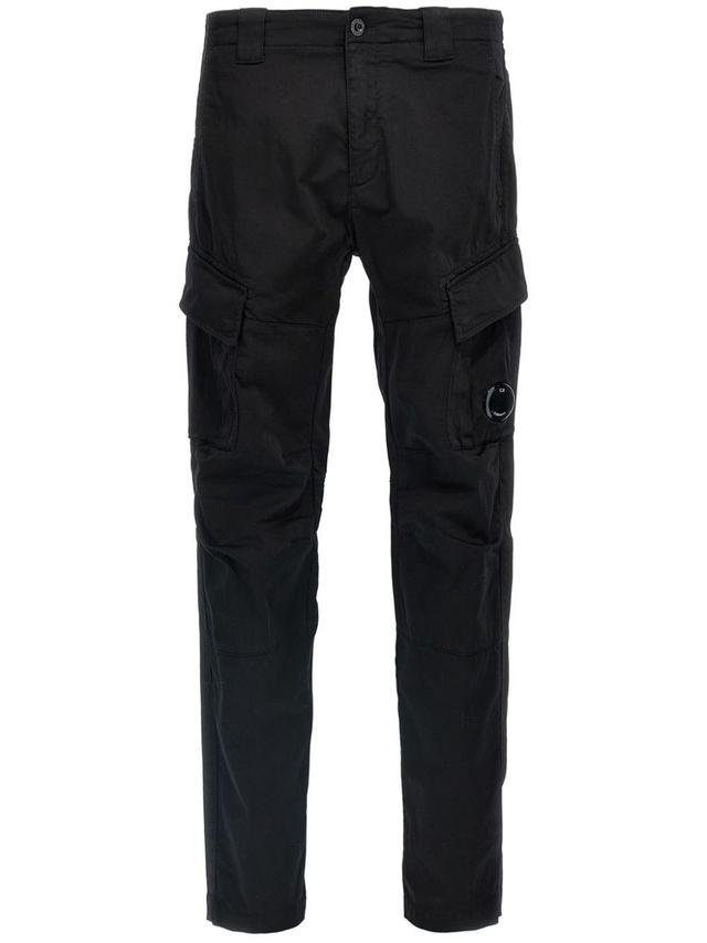 logo-patch cargo trousers Product Image