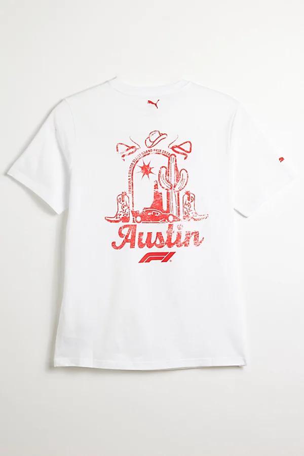 Puma Formula 1 Austin TX Graphic Tee Mens at Urban Outfitters Product Image