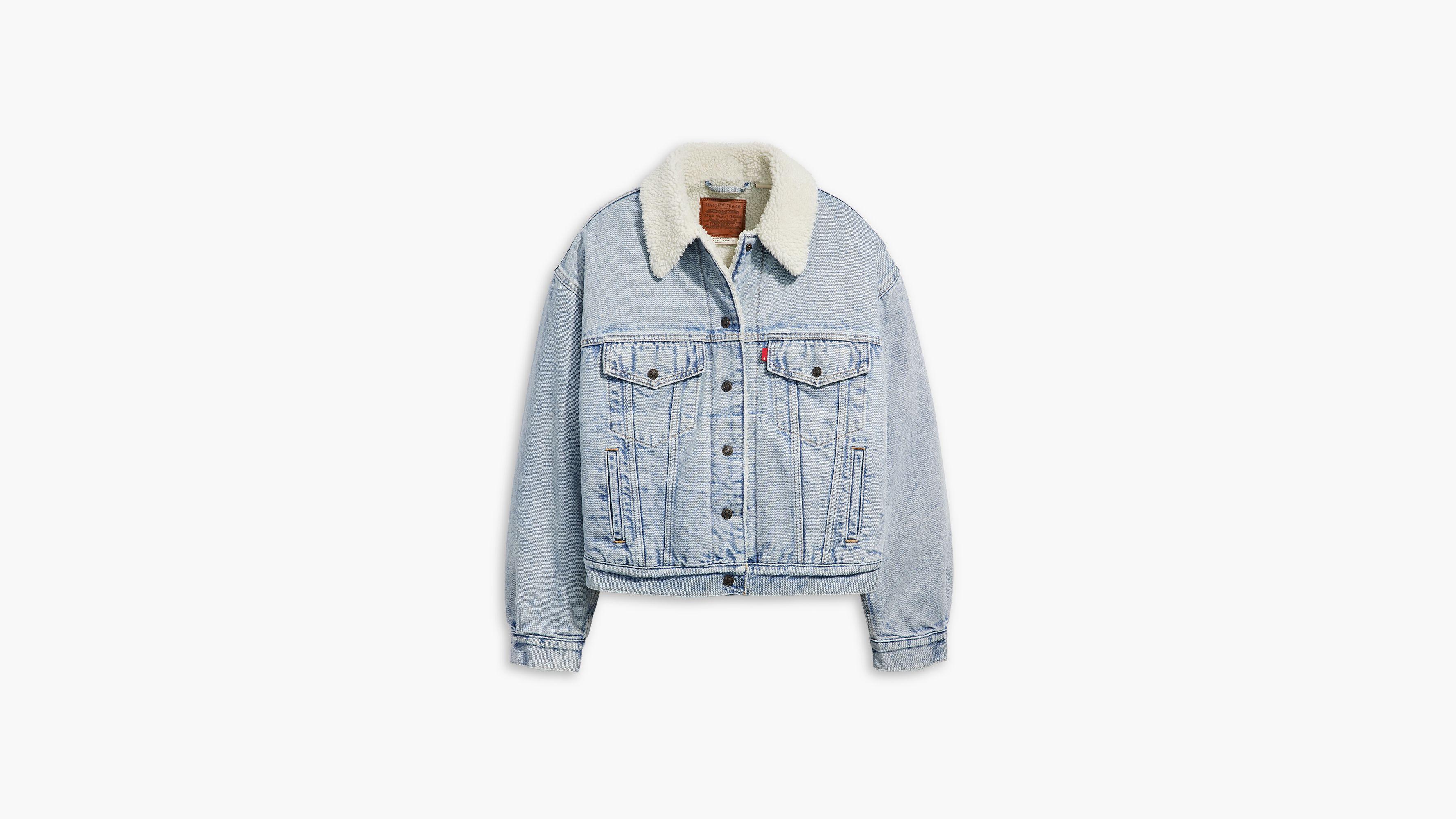 90s Sherpa Trucker Jacket Product Image