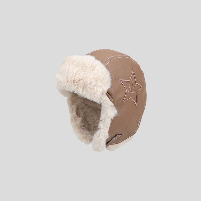 Faux Fur Fleece Lined Trapper Hat Product Image