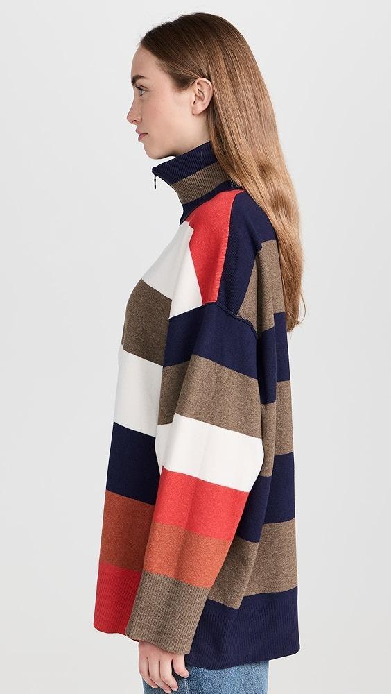 Free People Coastal Stripe Pullover | Shopbop Product Image