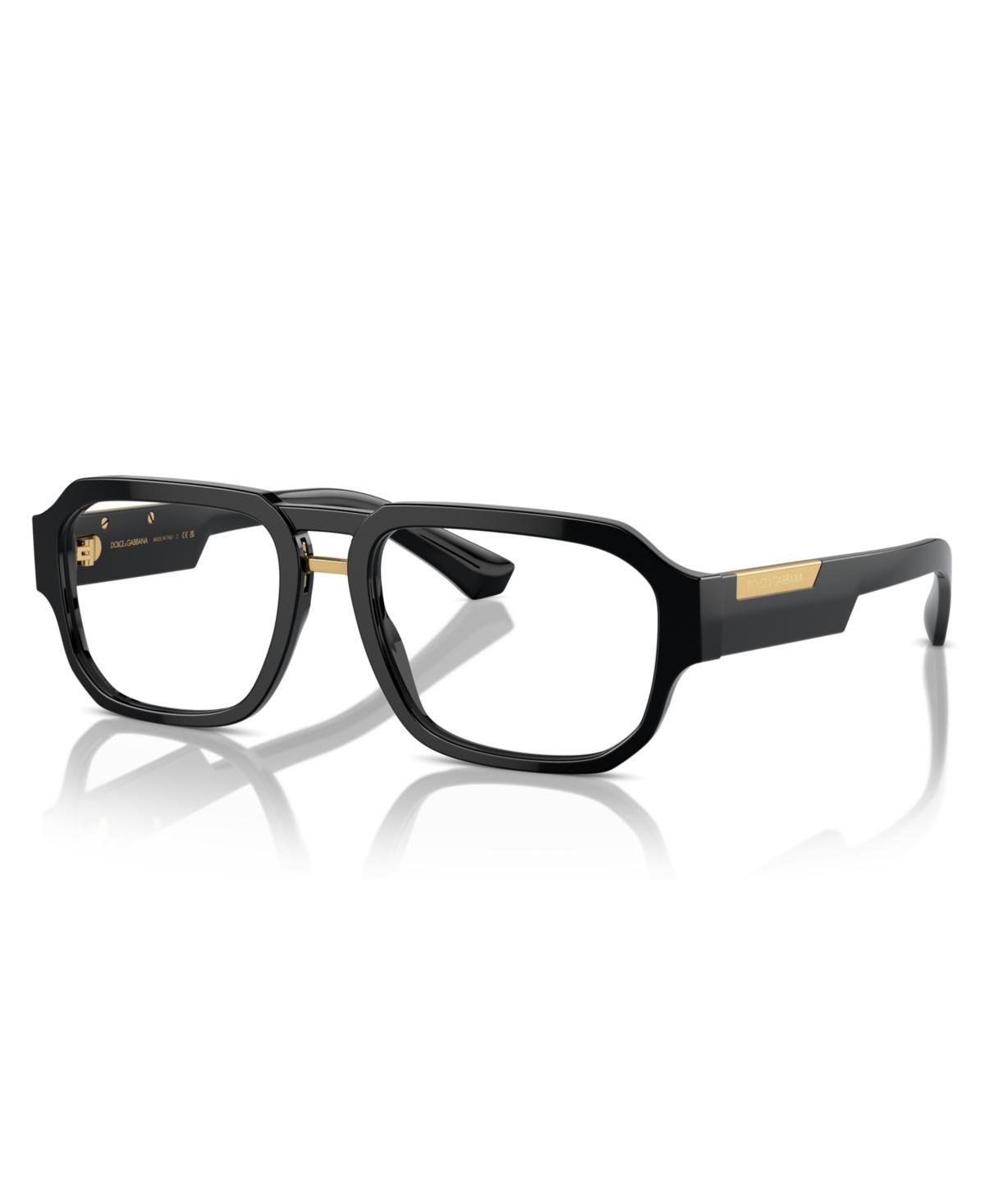 Dolce&Gabbana Mens Eyeglasses, DG3389 - Black Product Image