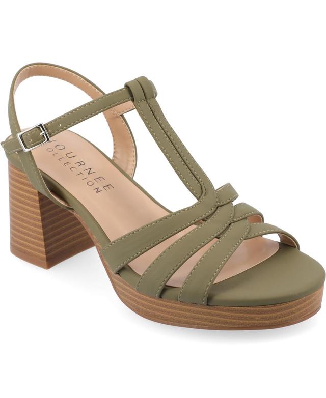 Journee Collection Alyce Womens Tru Comfort Foam Sandals Product Image