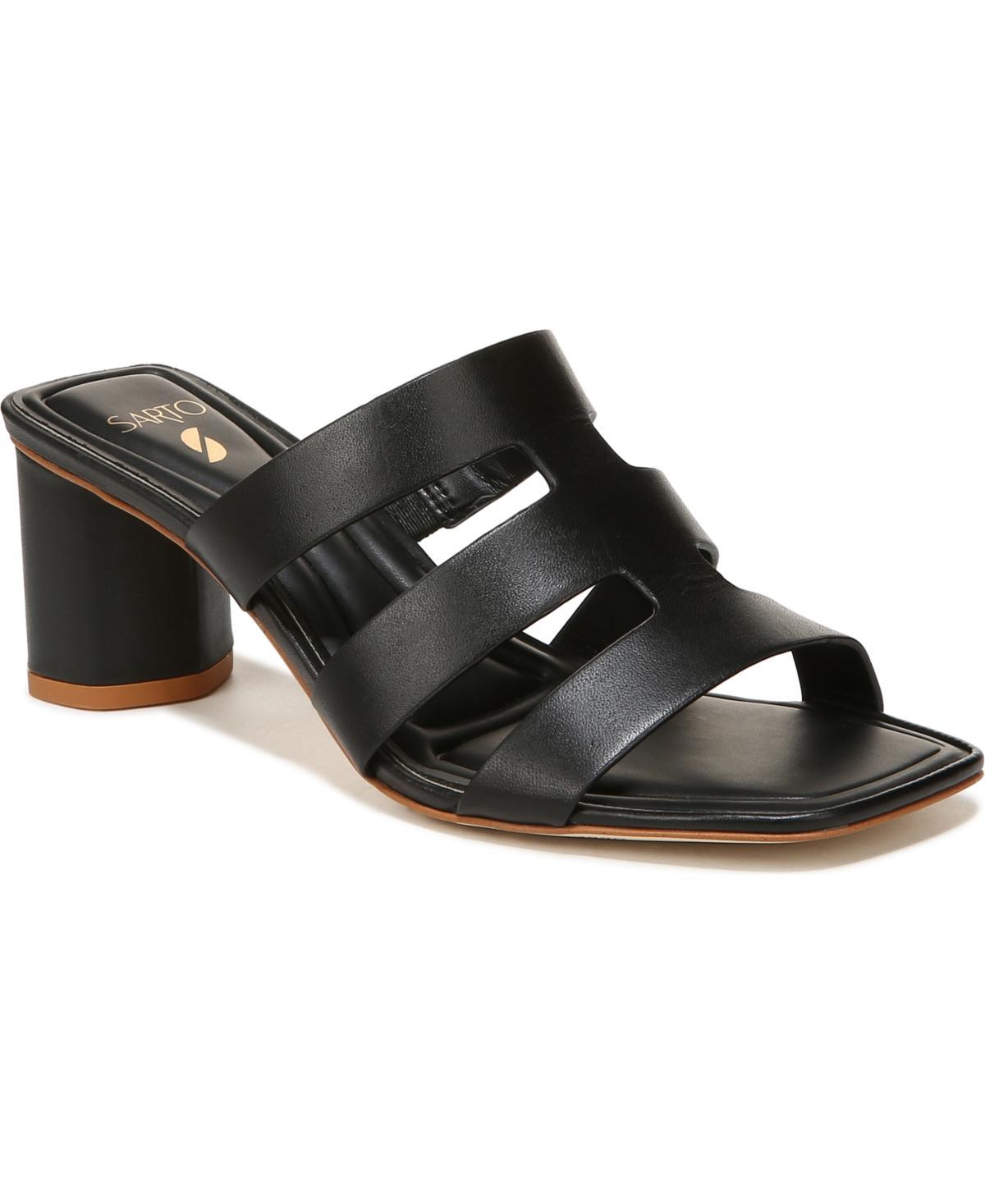 Sarto by Franco Sarto Flexa Carly Leather Slide Sandals Product Image