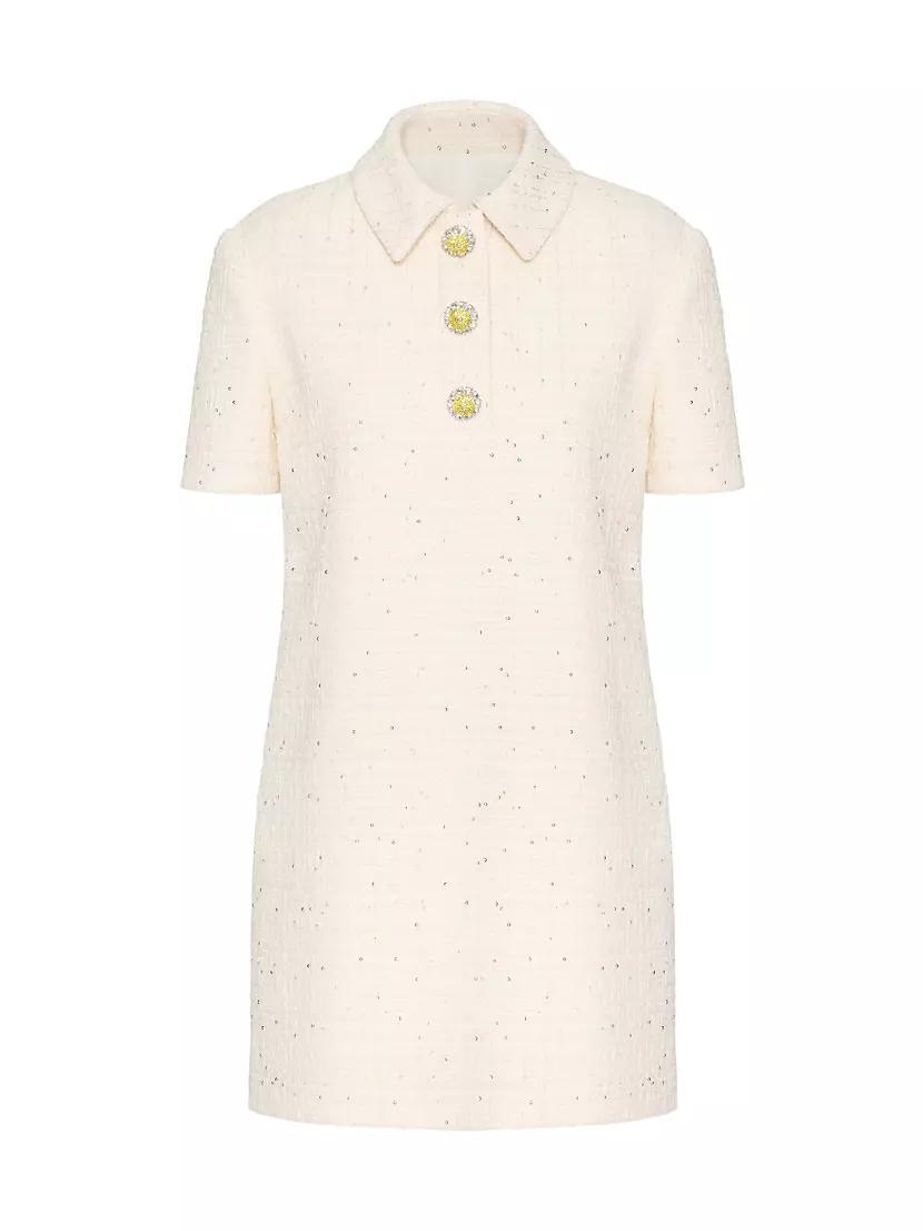 Delicate Tweed Short Dress Product Image