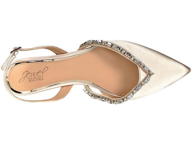 Jewel Badgley Mischka Camden Pointed Toe Slingback Flat Product Image