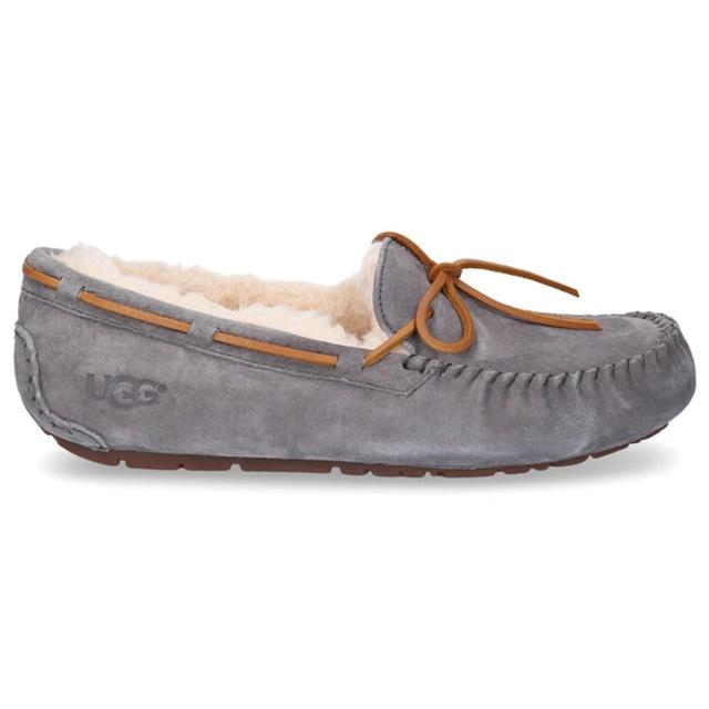 UGG Dakota Round Toe Slippers In Pewter Product Image