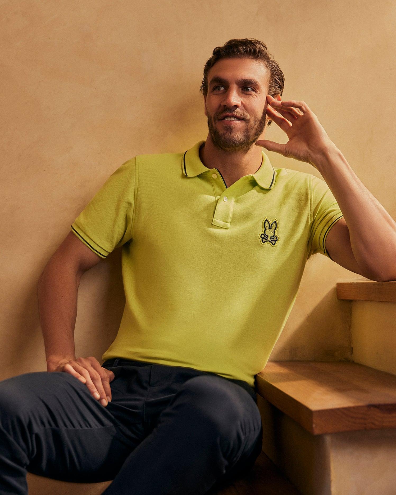 MENS BELTON PIQUE POLO - B6K575C200 Product Image