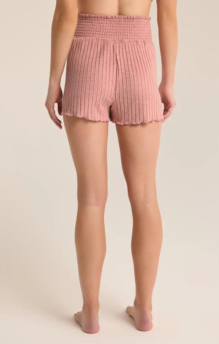 Z Supply Dawn Smocked Rib Short Product Image