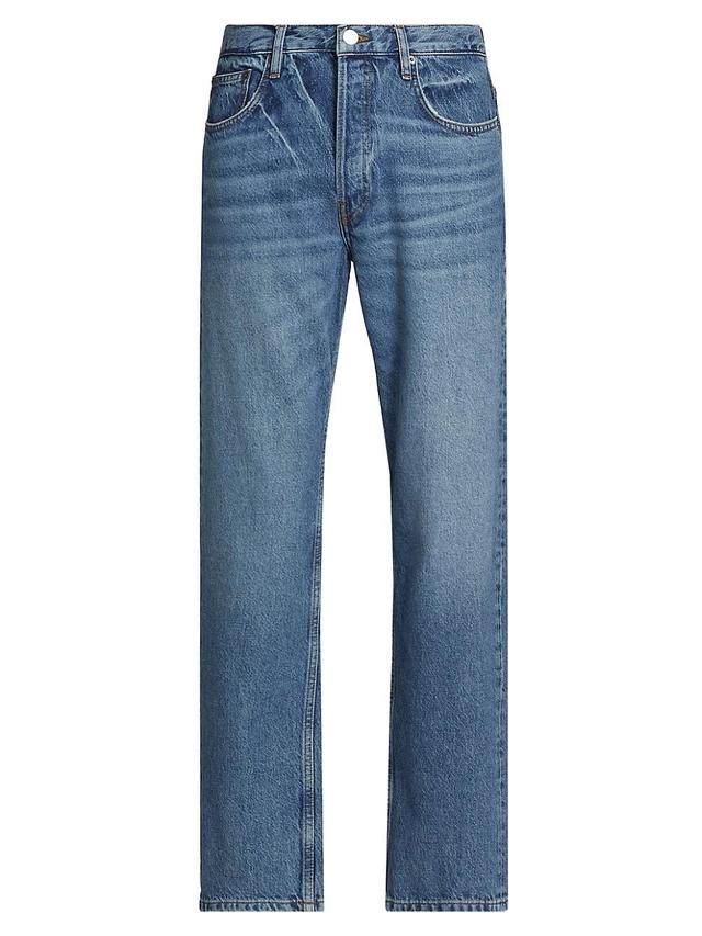 Mens The Straight Washed Jeans Product Image