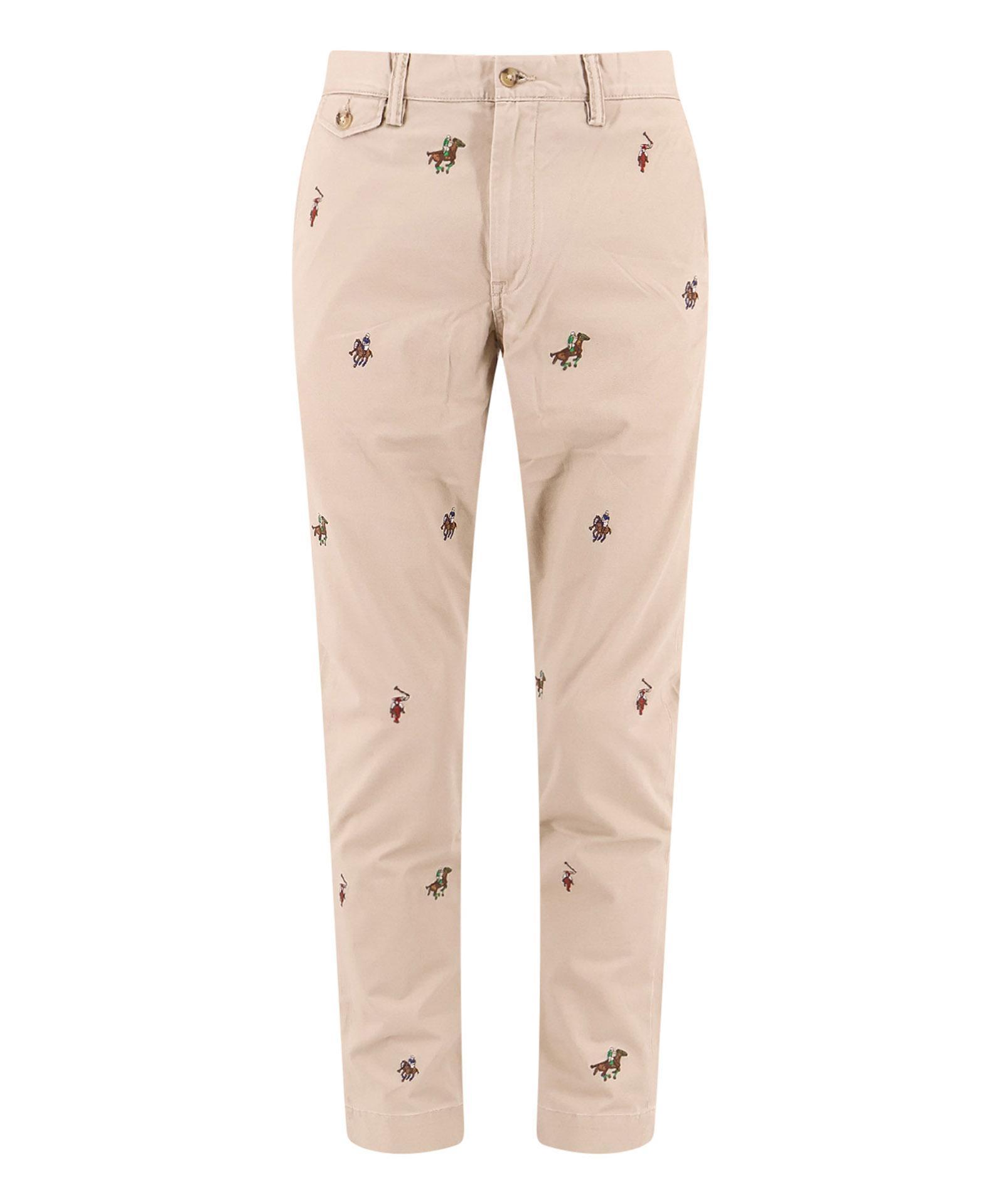 POLO RALPH LAUREN Trousers In Beige Product Image