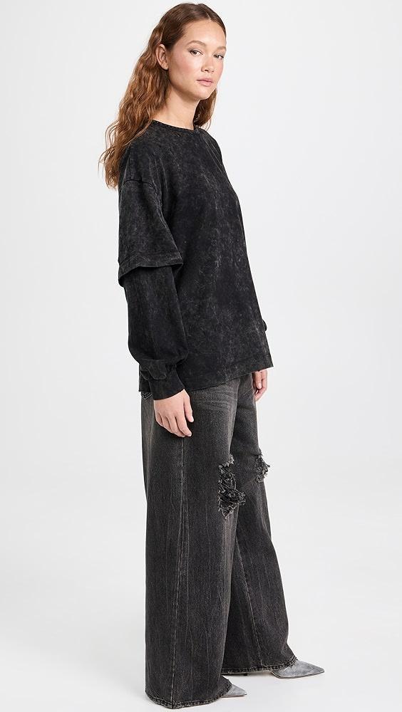 Juun. J Destroyed Layered T-Shirt | Shopbop Product Image