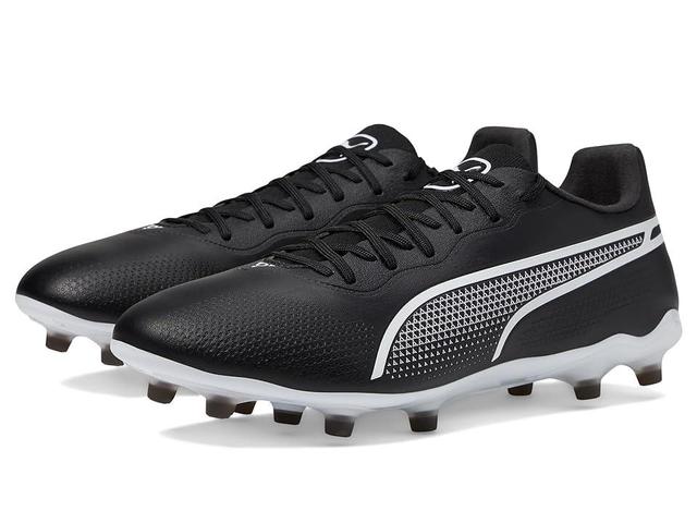 PUMA King Pro Firm Ground/Artificial Ground (Puma Black/Puma White) Men's Shoes Product Image