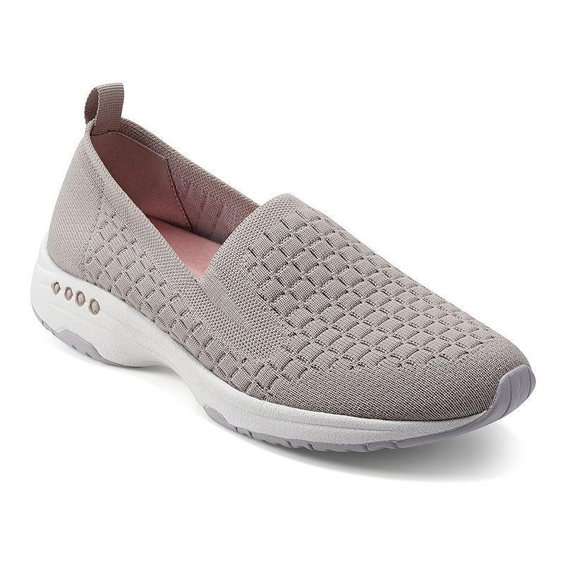 Easy Spirit Tech Womens Knit Slip-On Shoes Brown Product Image