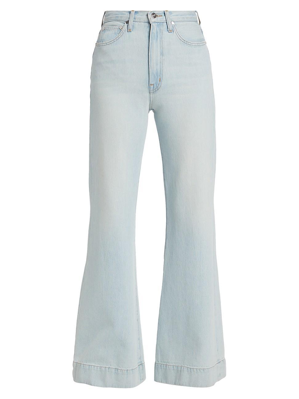 Womens Coralie Wide-Leg Jeans product image