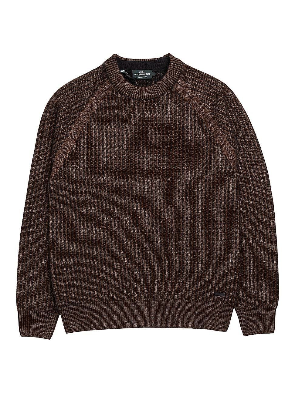 Mens Mackinder Wool Crewneck Sweater Product Image