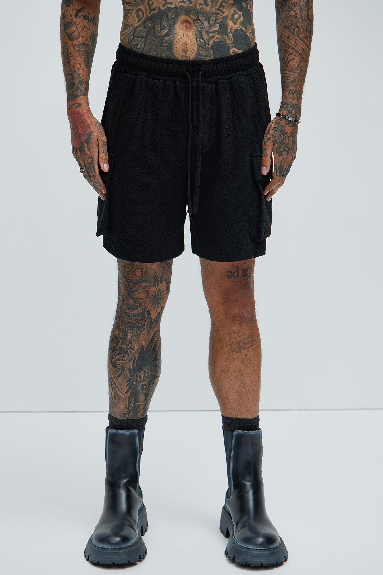 Lewis Relaxed Shorts - Black Product Image