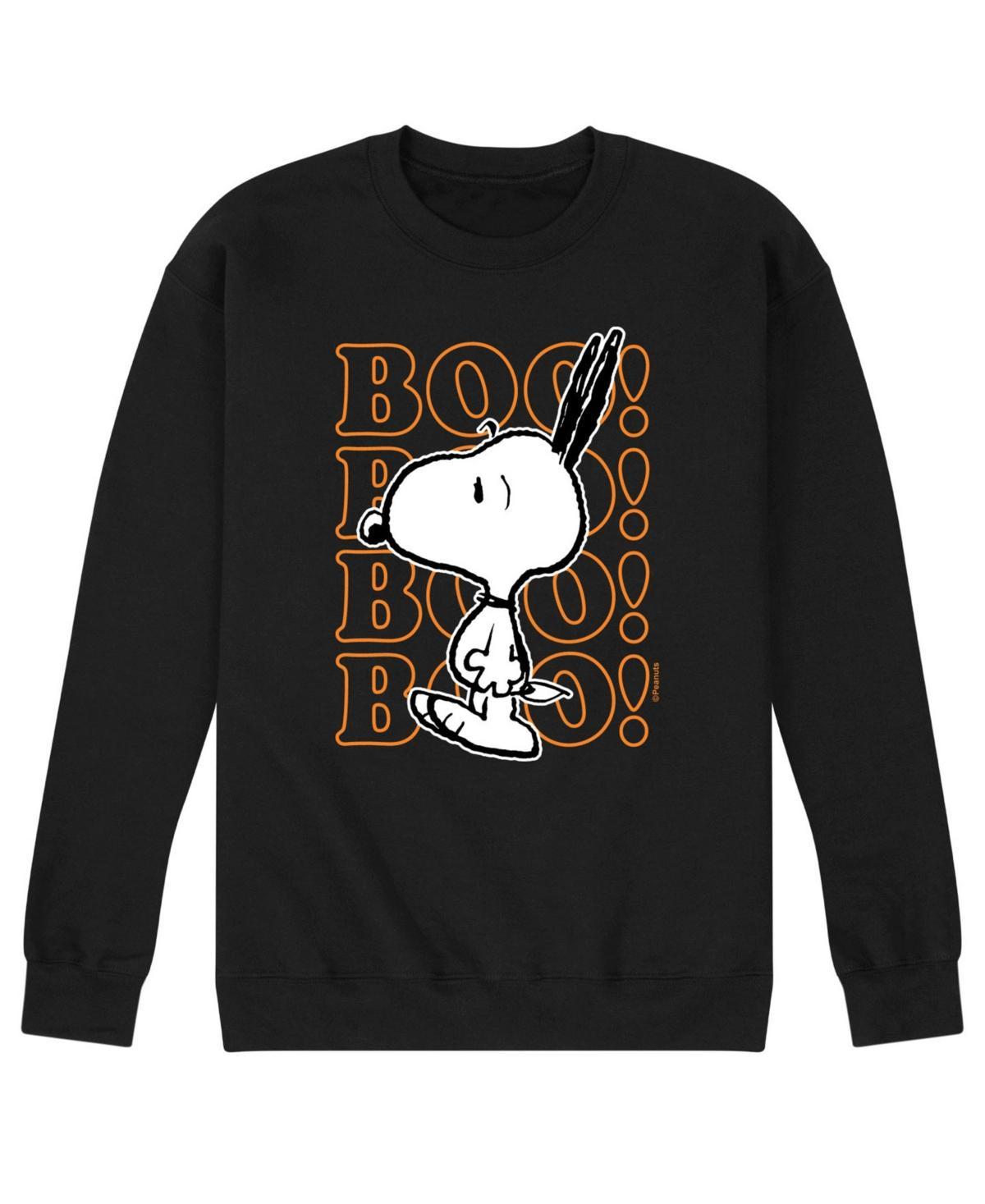 Airwaves Mens Peanuts Boo Fleece T-shirt Product Image