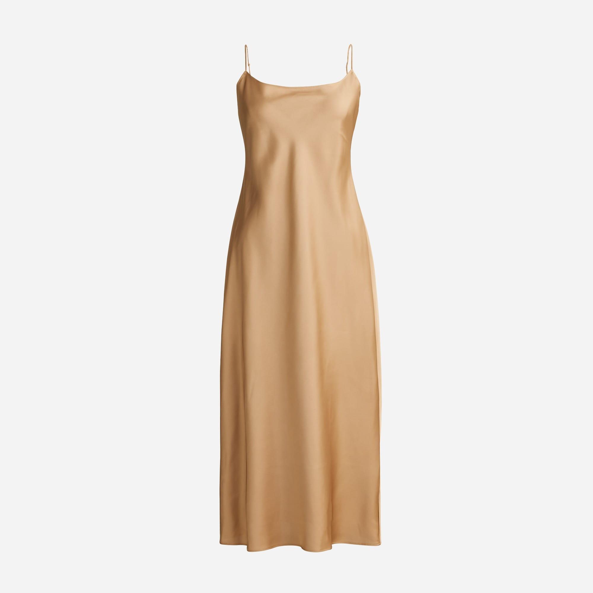 Gwyneth slip dress in luster charmeuse Product Image