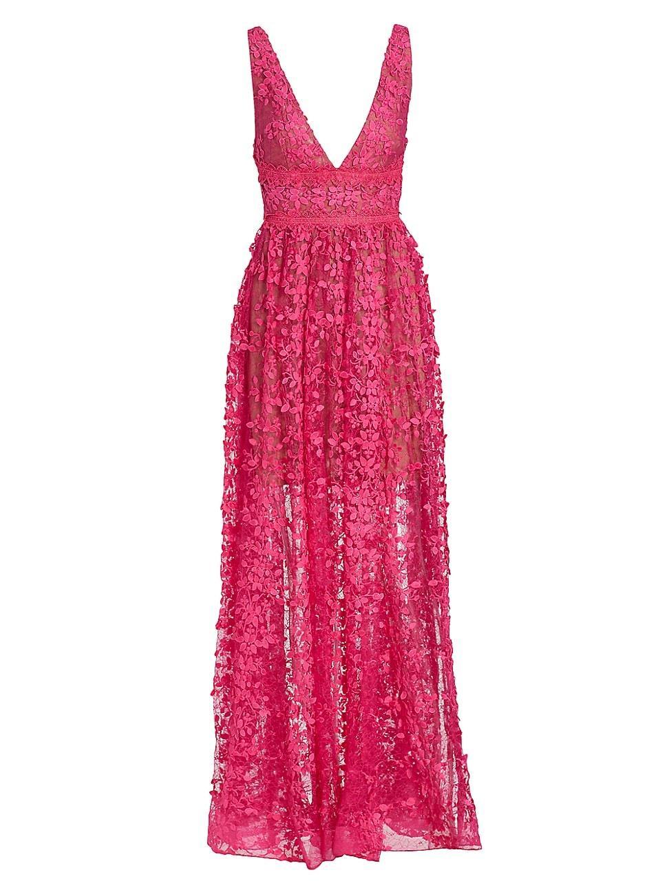 Womens Megan Lace Maxi Dress Product Image