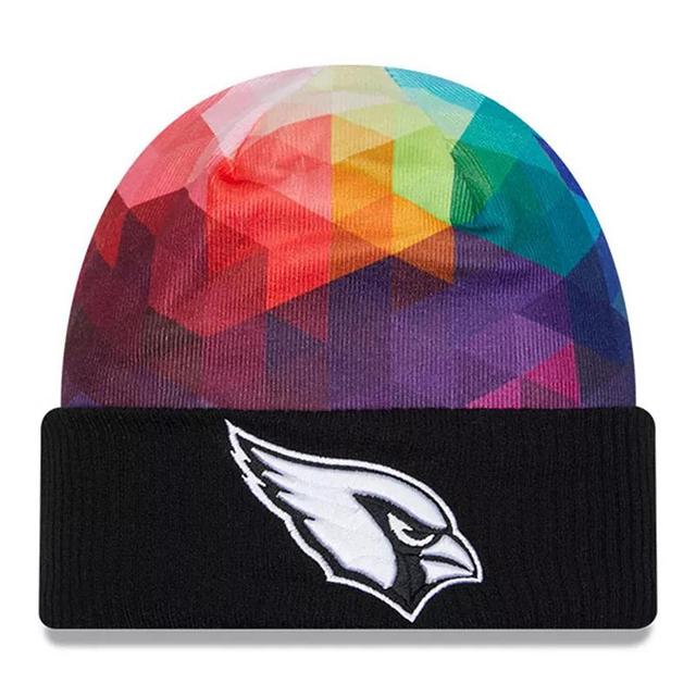 Mens New Era Arizona Cardinals 2023 NFL Crucial Catch Cuffed Knit Hat Product Image