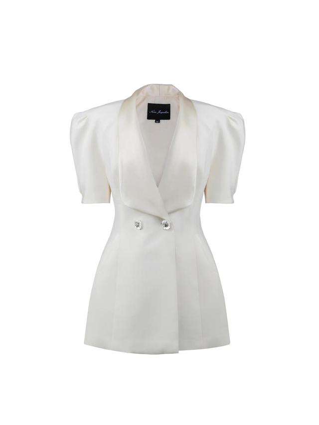 Alia Dress (White) Product Image