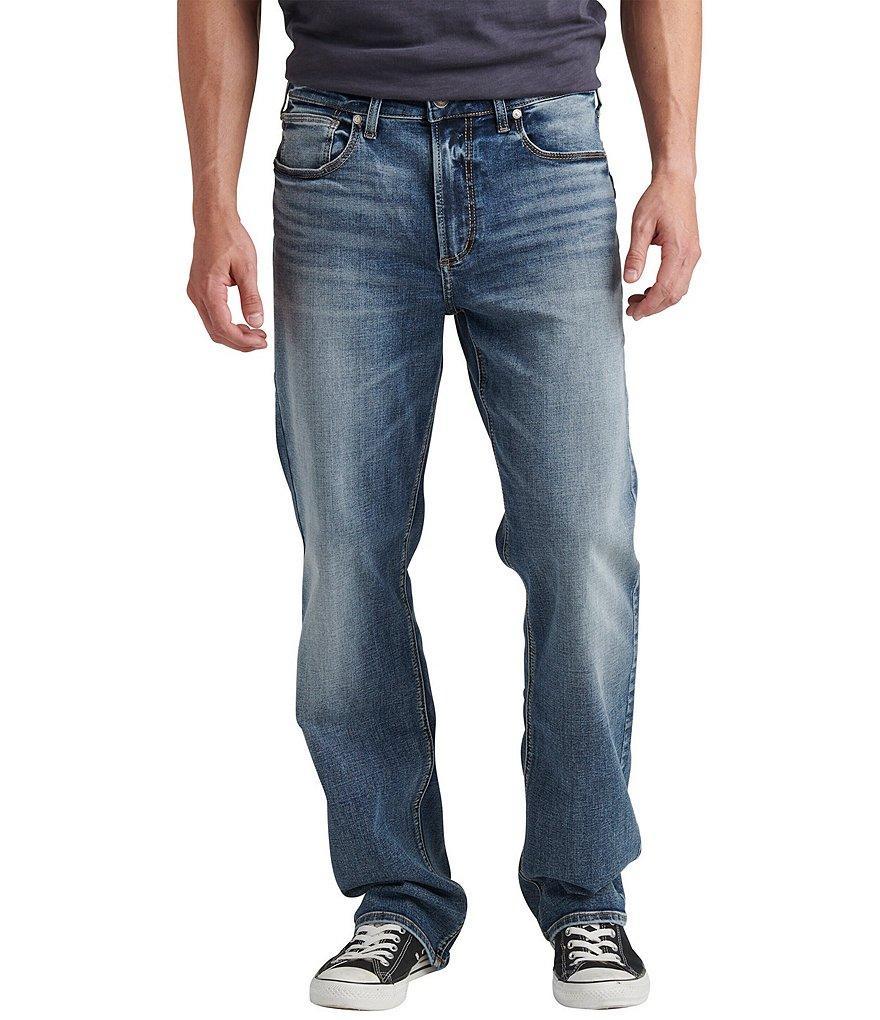 Silver Jeans Co. Grayson Medium Indigo Straight Leg Jeans Product Image