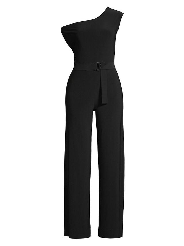 Norma Kamali Drop Shoulder Jumpsuit Black. (also in S, XS). Product Image