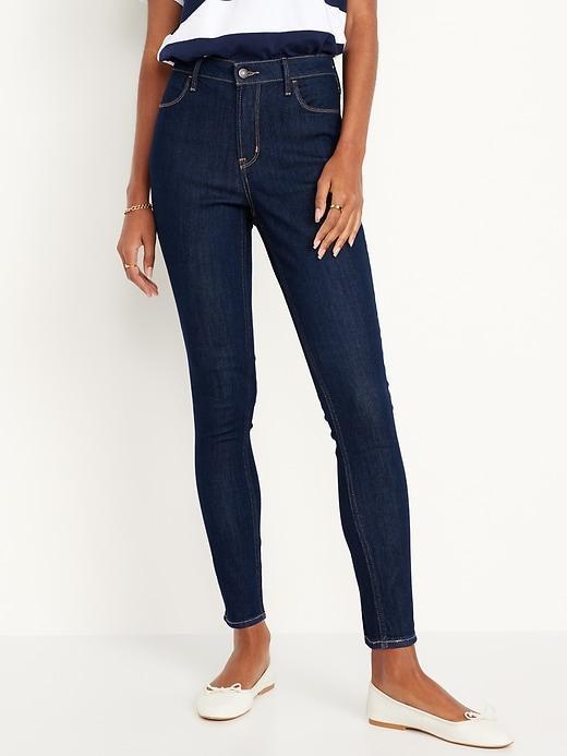 High-Waisted Wow Super-Skinny Jeans for Women Product Image