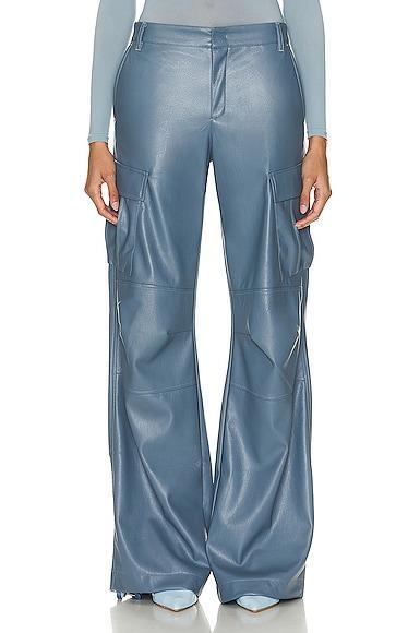 The Andamane Lizzo Cargo Pant in Blue Product Image