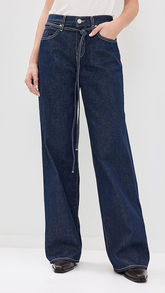 SLVRLAKE Mica Belted Jeans | Shopbop Product Image