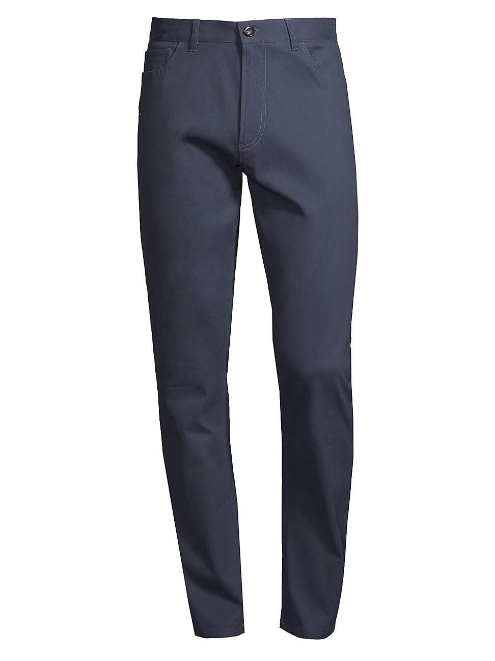 Mens Stone Five-Pocket Trousers Product Image