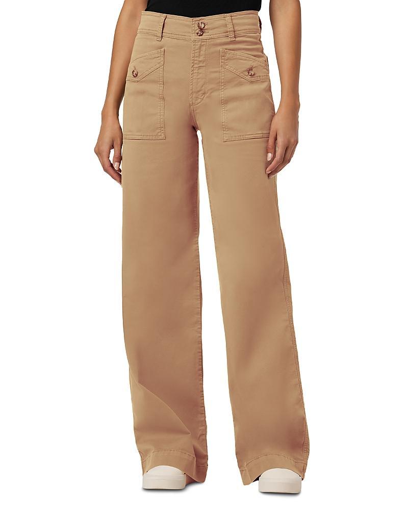 Joes Jeans The Premium Cargo High Rise Wide Leg Jeans Product Image