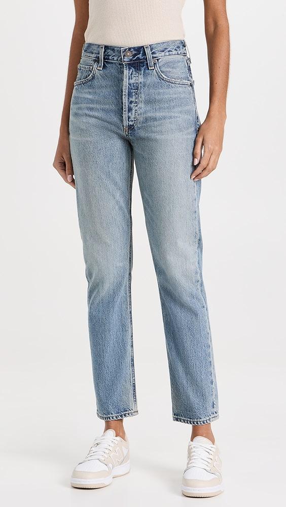 Citizens of Humanity Charlotte High Rise Straight Jeans | Shopbop Product Image