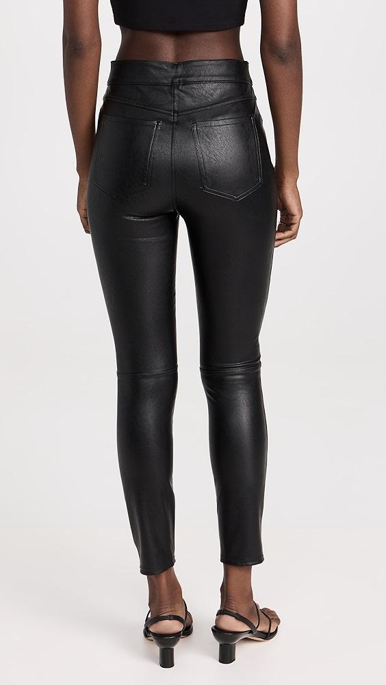 SPANX Leather Like Ankle Skinny Pants | Shopbop Product Image