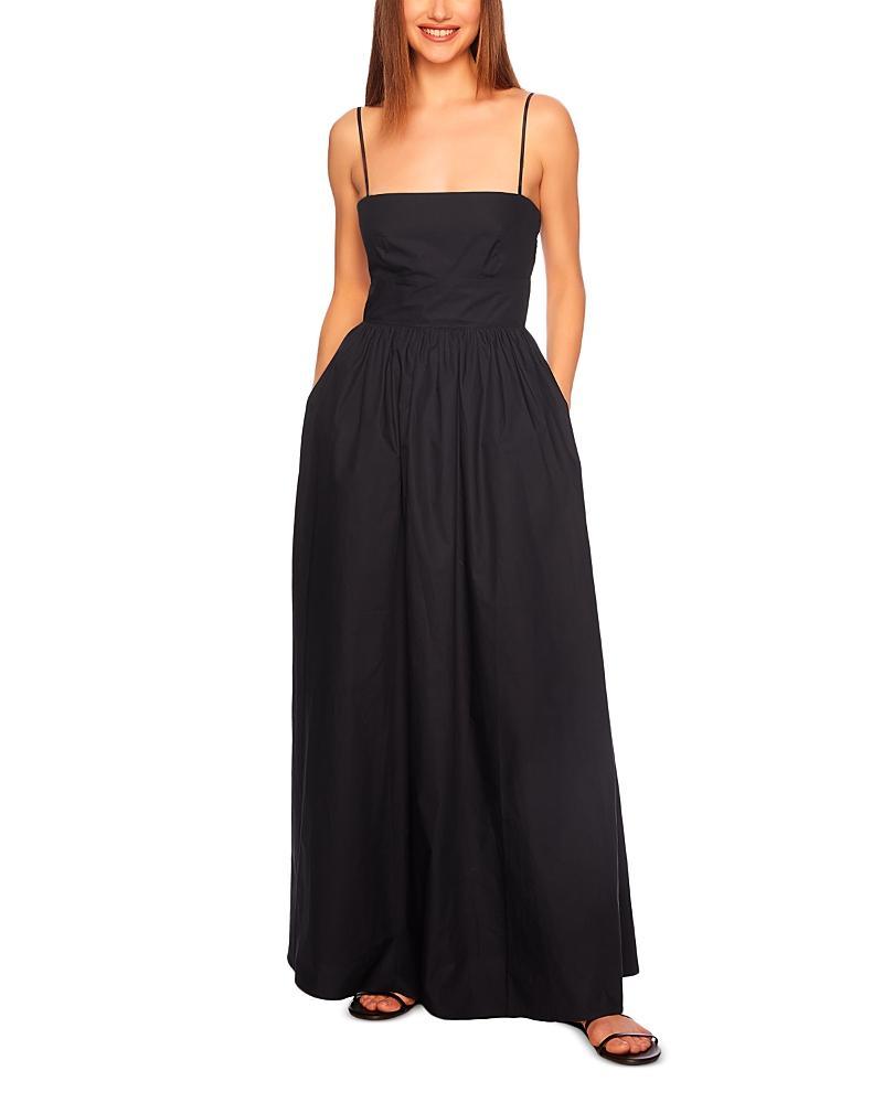 Susana Monaco Cotton Cutout Back Maxi Dress Product Image