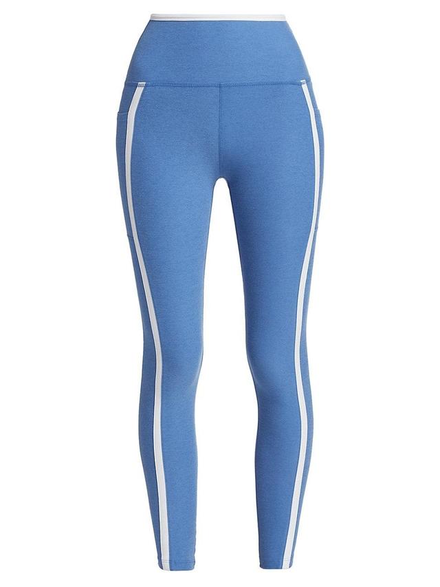 Womens High-Waisted Ankle-Crop Leggings Product Image