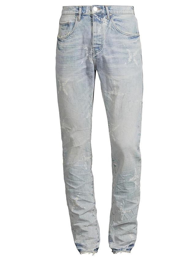 Mens Logo Stretch Skinny Jeans Product Image